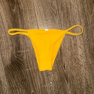 Vibrant Yellow Bikini Bottom